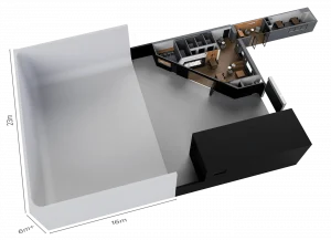Infinity Cove Studio Map