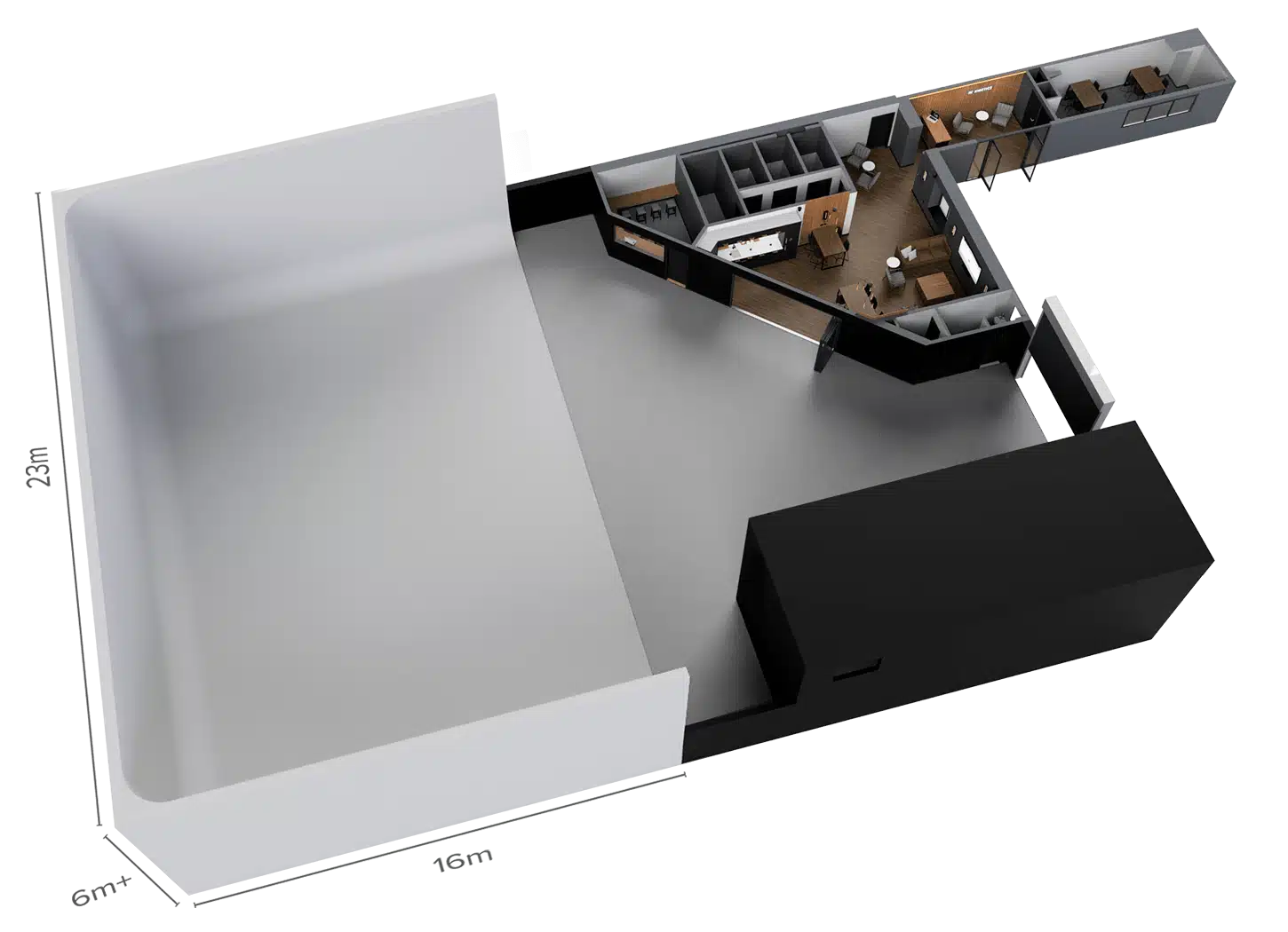 Infinity Cove Studio Map