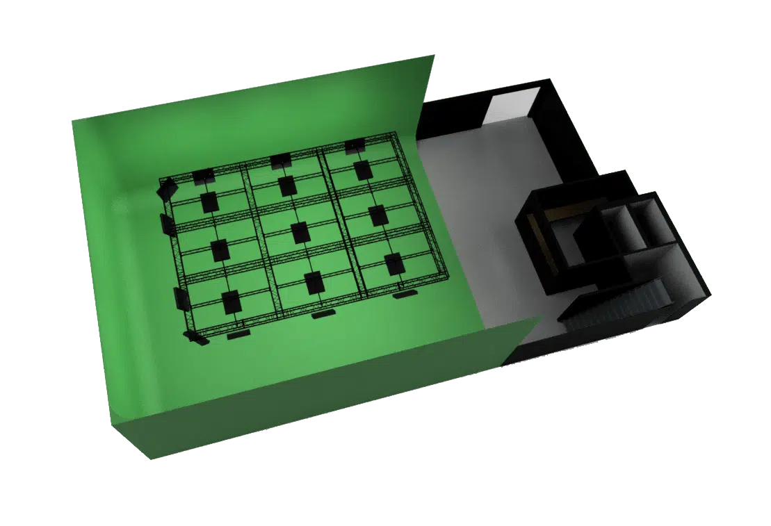 Green Screen Cove Studio Map