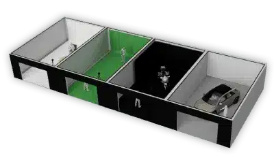 Lightbox-Studios-Layout-live event Live Event Lightbox Studio Hire