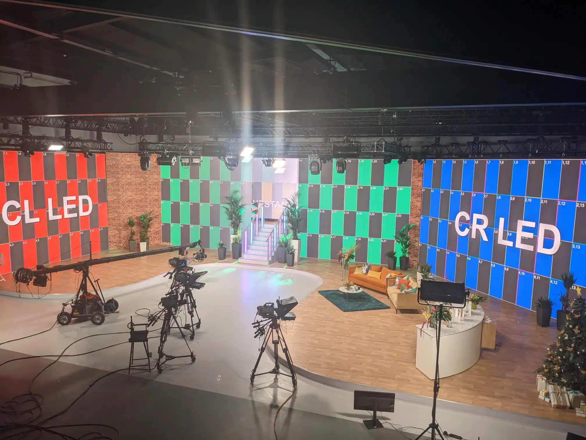Studio Set for TV Advertising Studio Set for TV Advertising