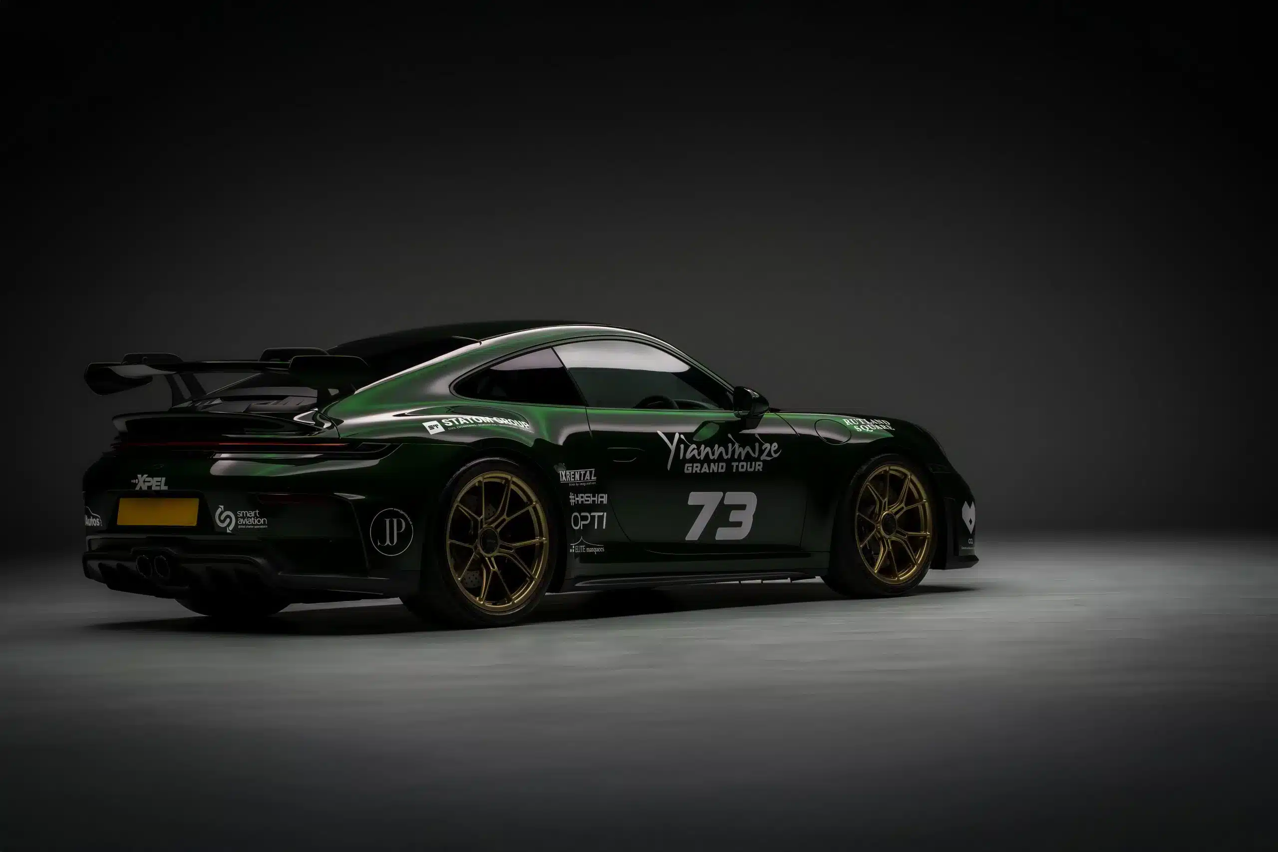 Creative Studio Green Car