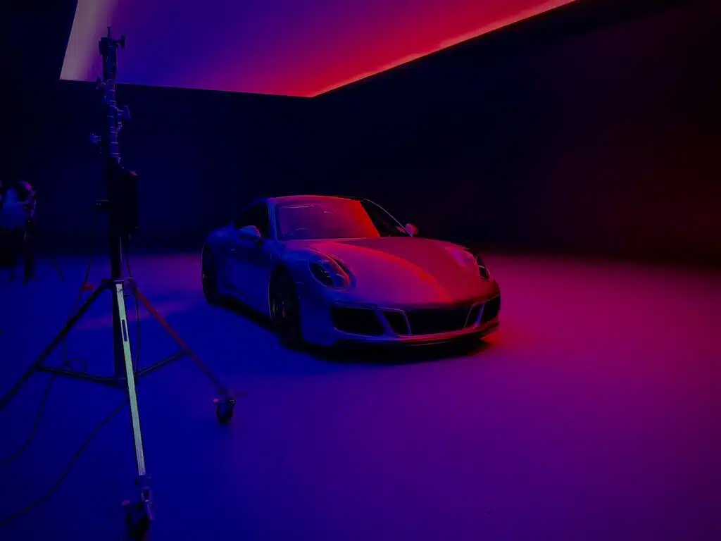 Infinity Cove Studio Hire Blue Pink