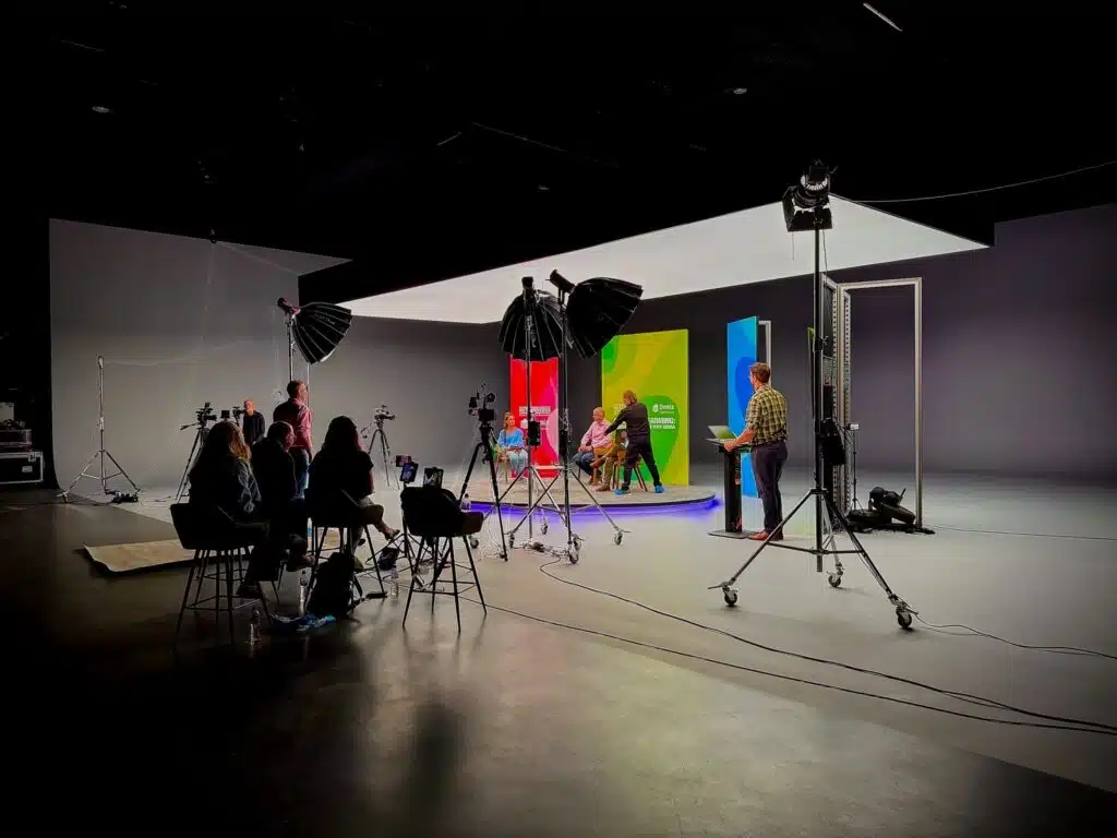 Infinity Cove Studio Hire TV