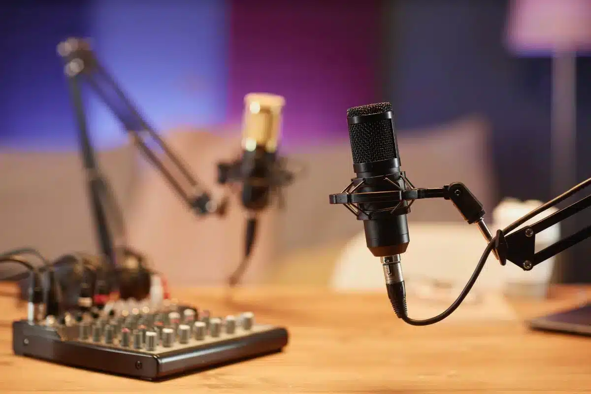 Music studio near me podcast