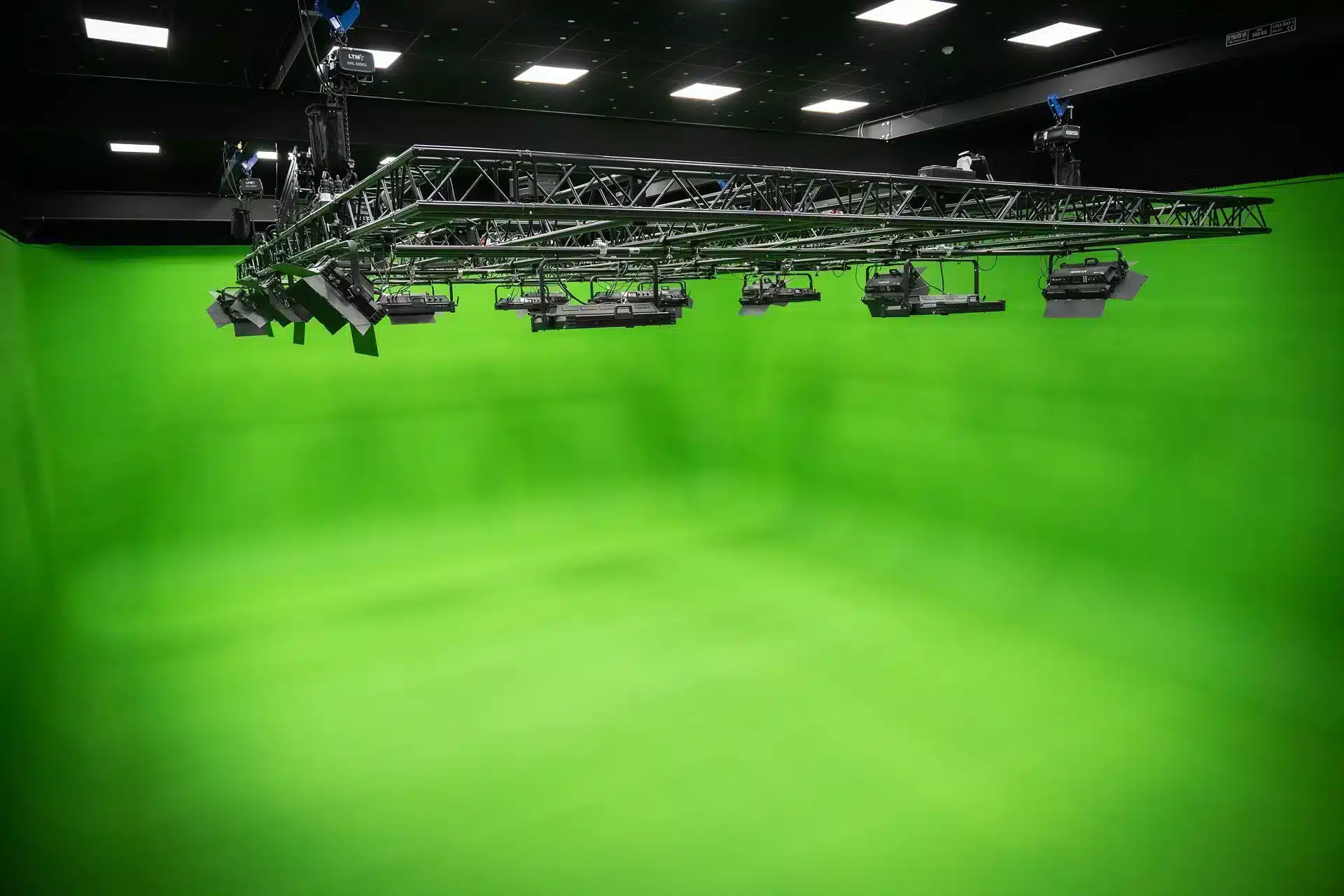 Large Green Screen Studio Balcony View