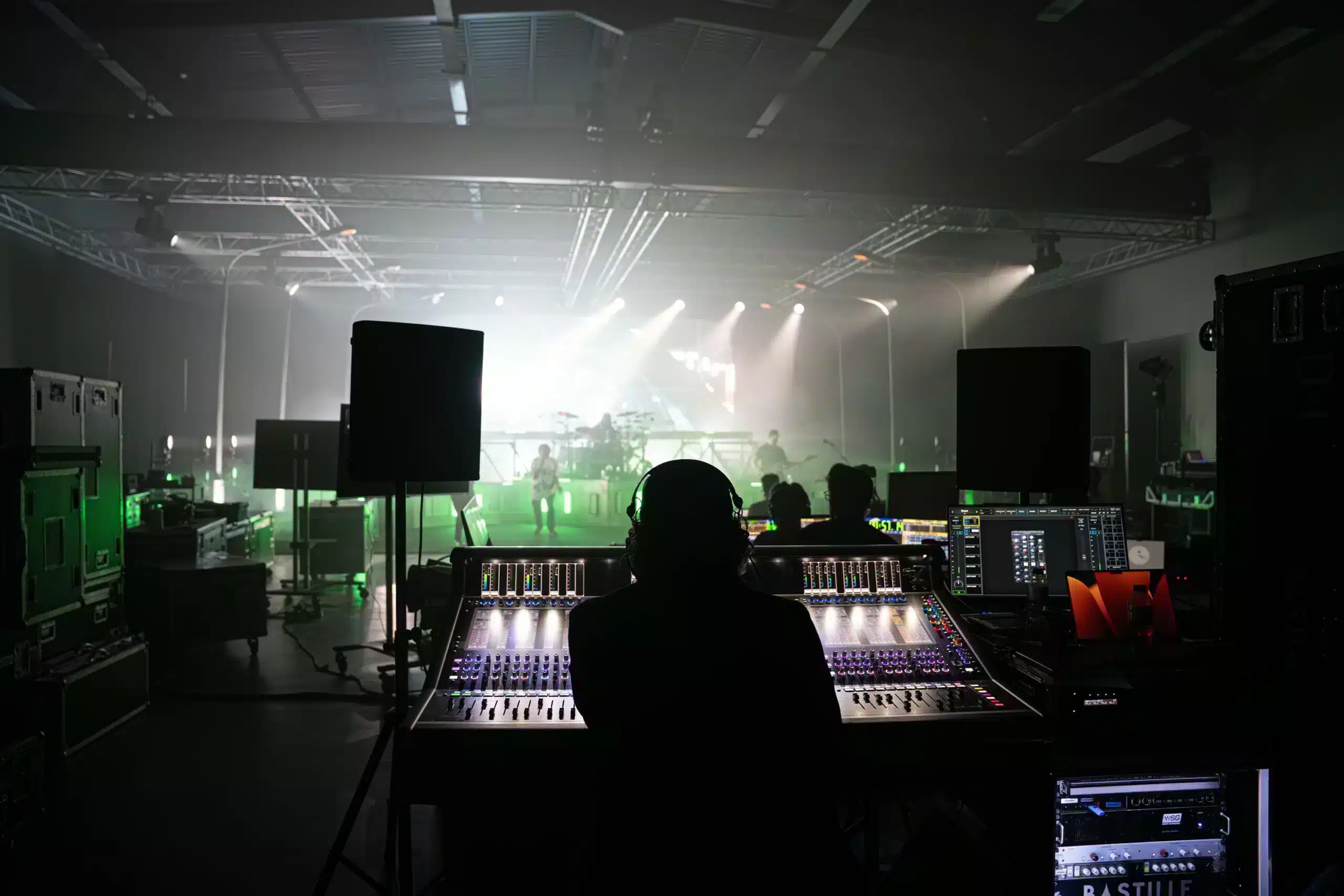 Music Video Production Green Screen Behind he Scenes