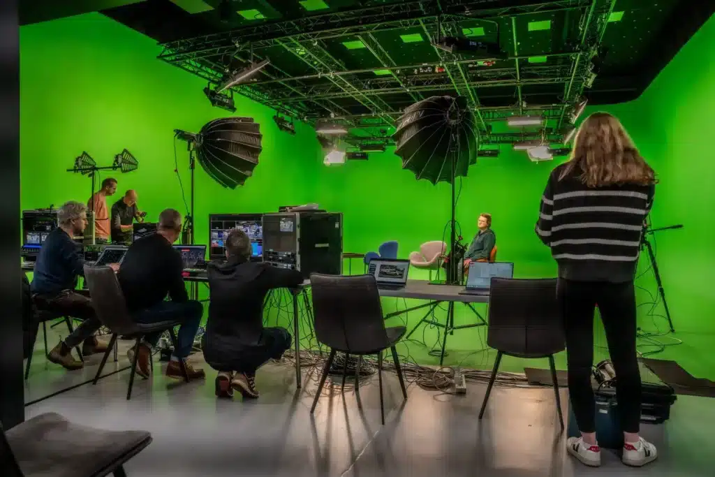 Full Service Video Production Green Screen Behind The Scenes
