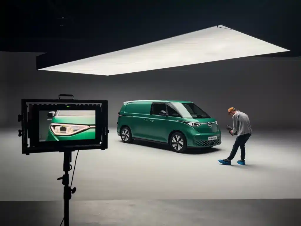 TV Advert Production Van Commercial