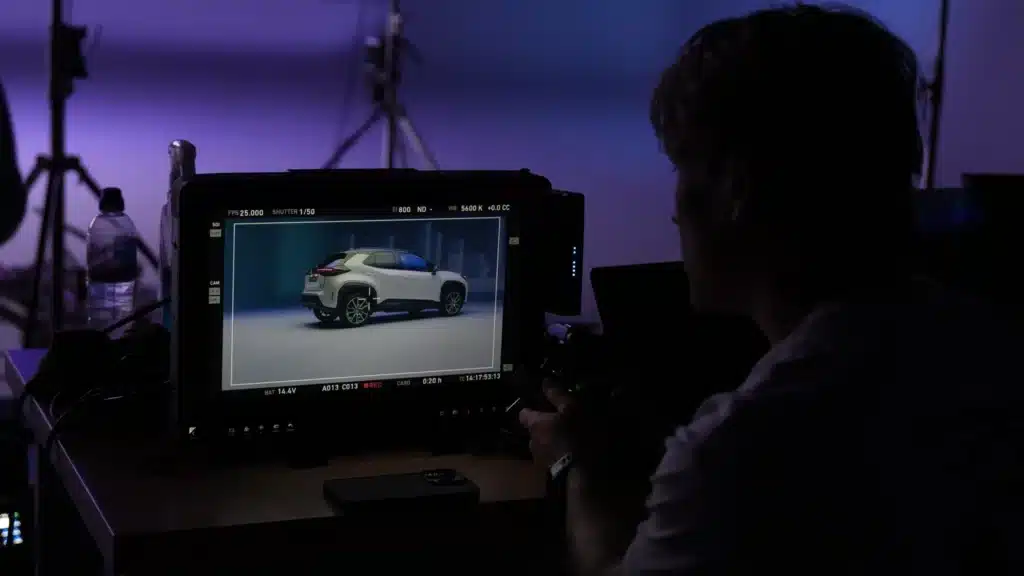 TV Commercial Production Car Advert behind The Scenes