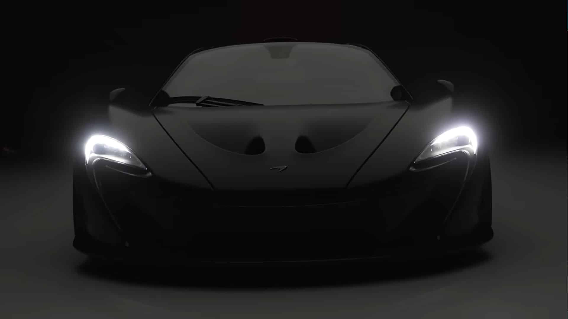Mark McCann McLaren P1 Dark Front View