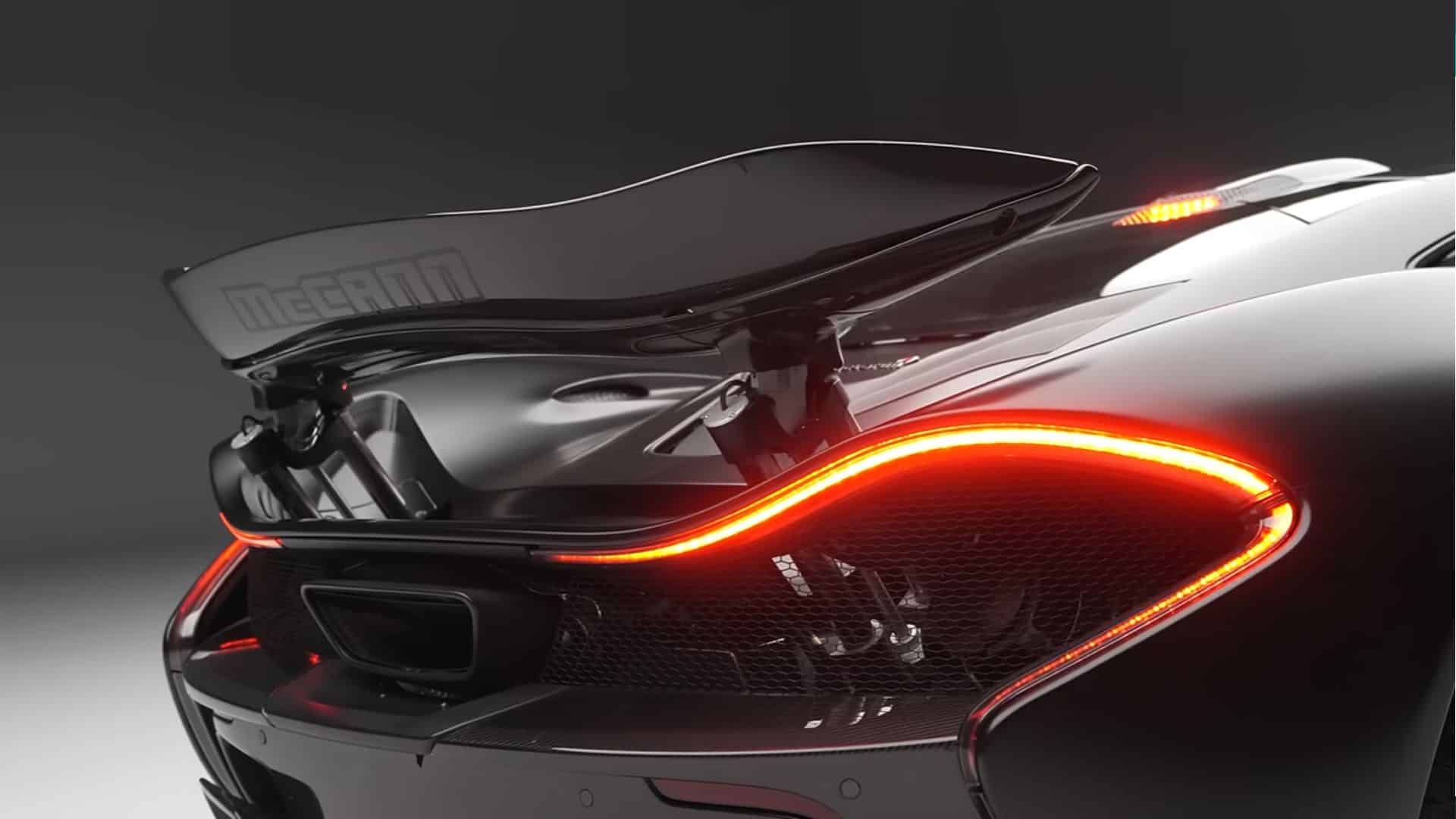 Mark McCann McLaren P1 Name on the Back