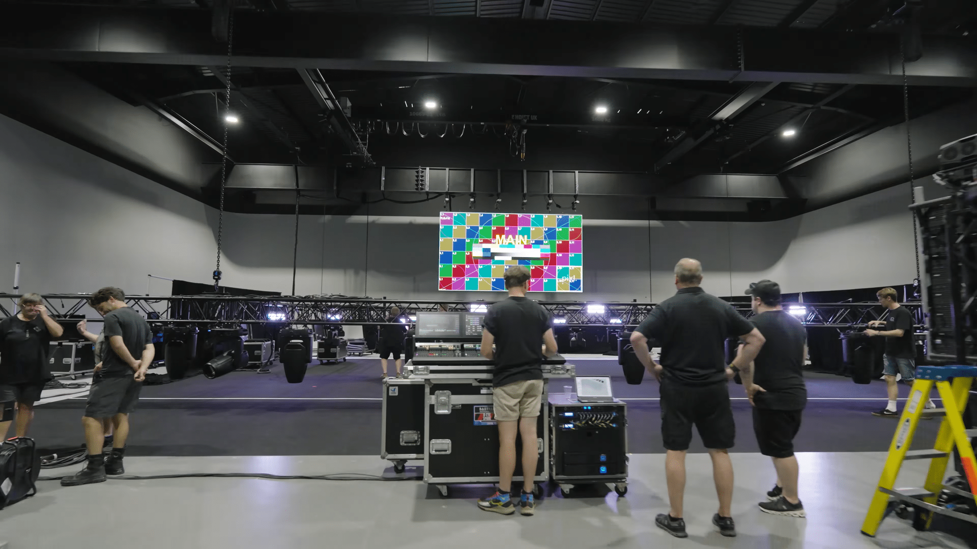 Bastille Live Behind the Scenes Crew