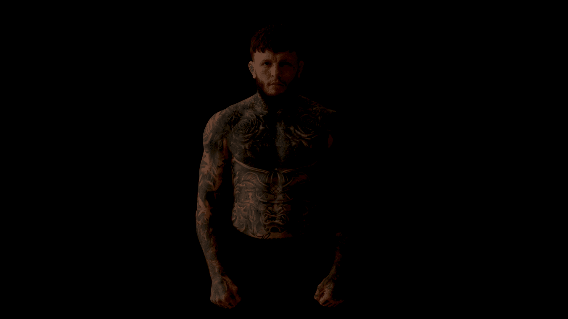 Jordan Vucenic UFC Fighter Dark Lighting