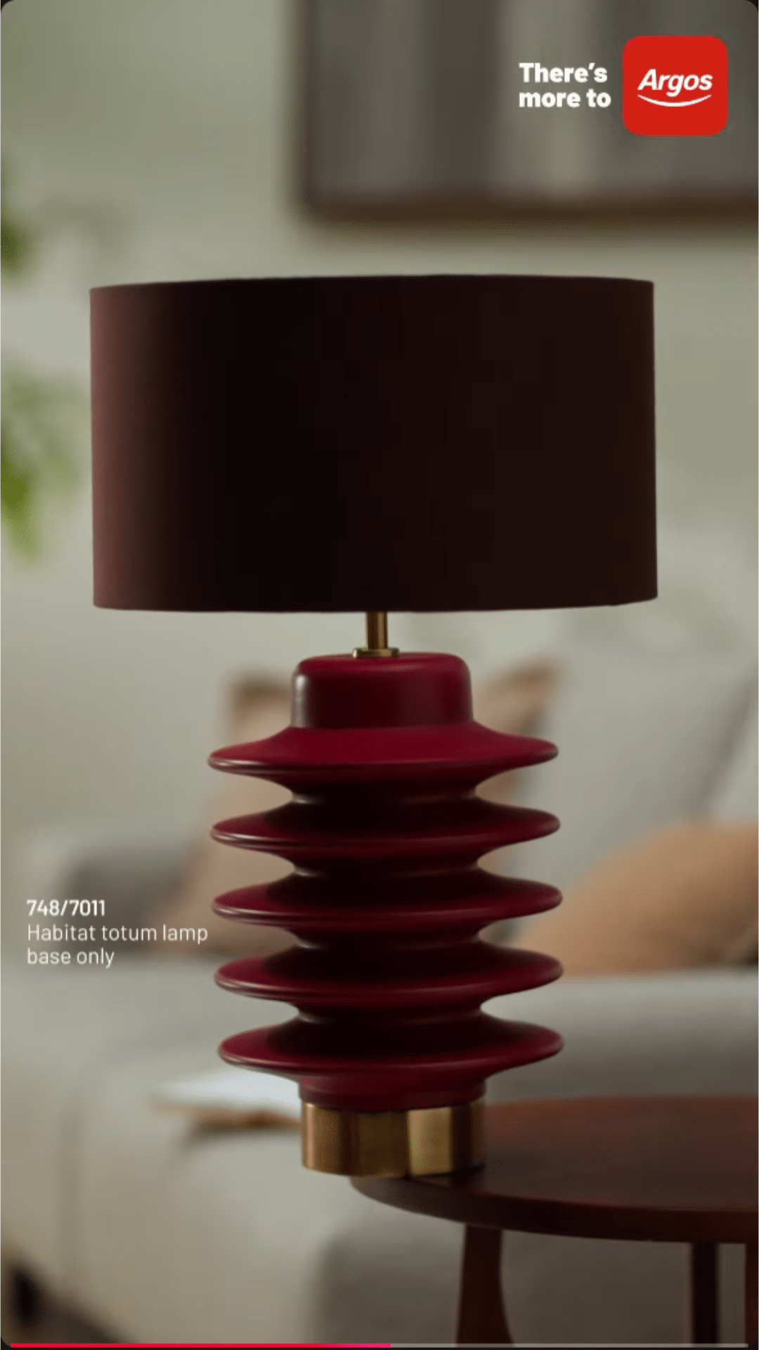 Argos Habitat Totum Lamp