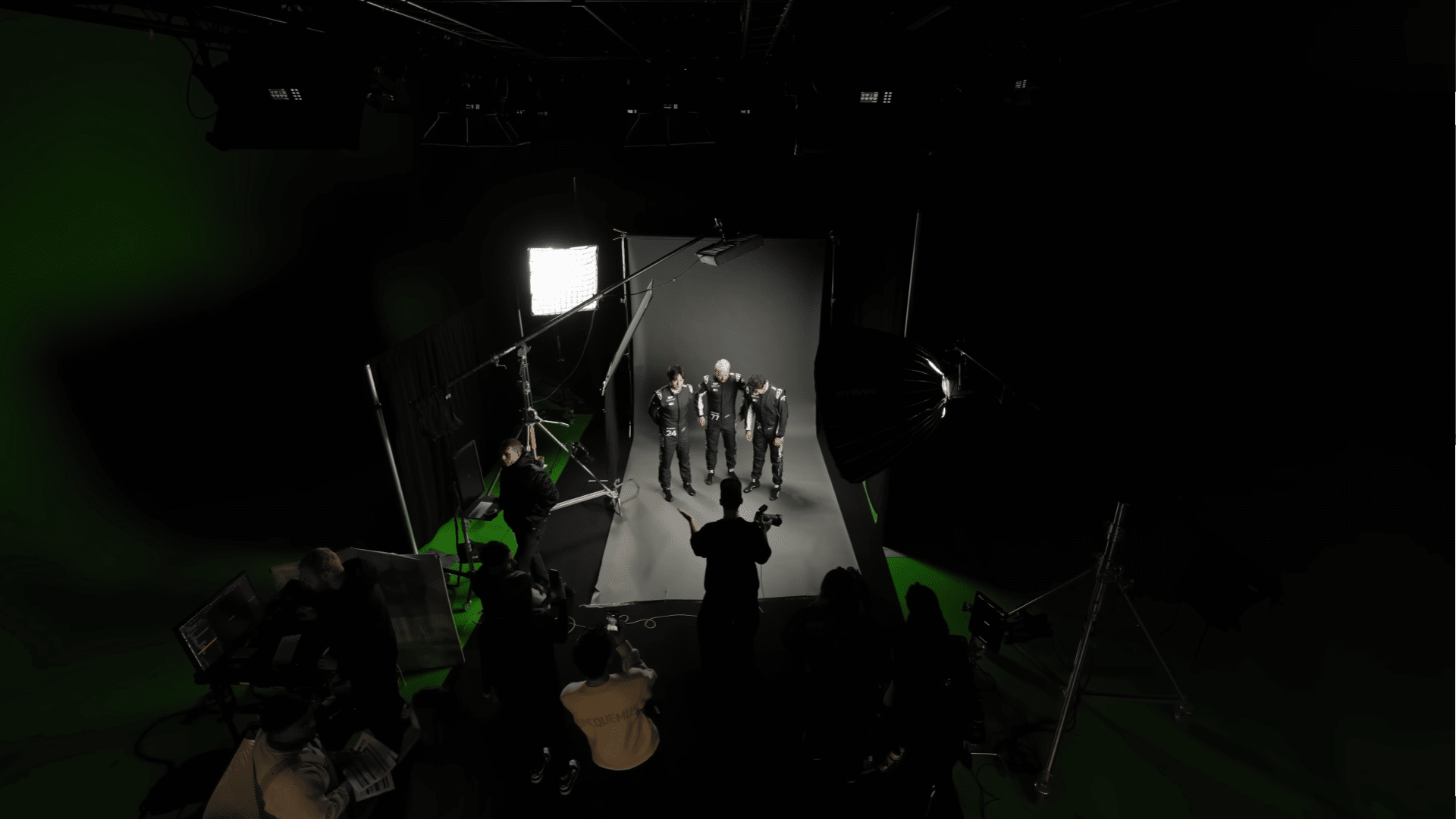Cadillac Formula 1® Team Birds Eye View of Production